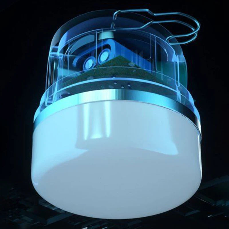 Outdoor Camping Light Ultra Long Endurance Strong Light Stall Portable Solar Lamp Charging Light Camp Light