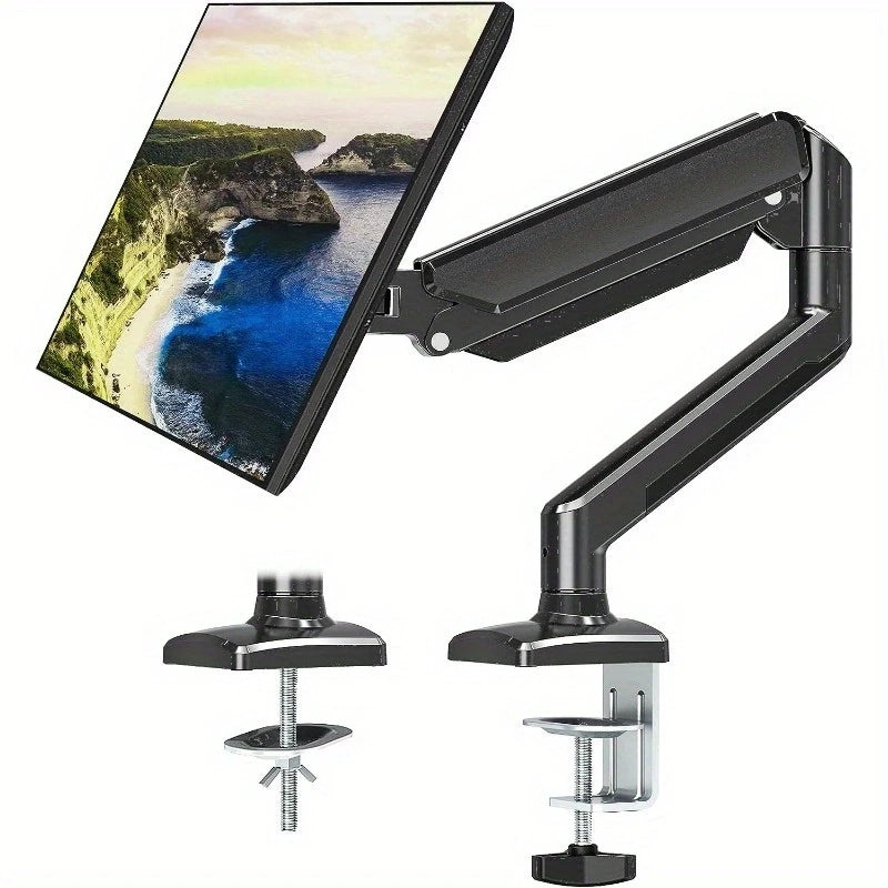 BEISHI Single Monitor Bracket for 13-32in adjustable Monitor holder Universal Computer screen load 2-9kg Gas SpringTV stand