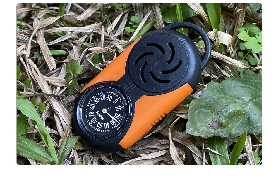 KANPAS Thermometer Compass Kit /Quality Thermohygrometer Kit / for Outdoor, Camping,Hiking,Trekking,hunting,LiveSaving,Survival