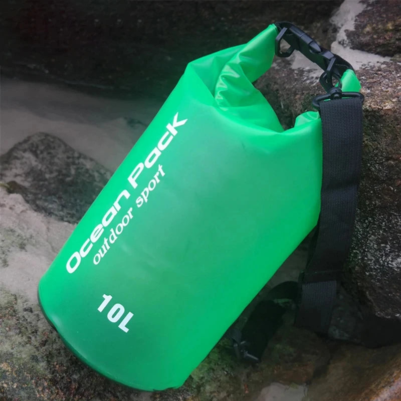 Waterproof Swimming Bag Dry Sack 5L/10L/15L/20L Waterproof Floating Dry Gear Bags For Boating Fishing Rafting Swimming