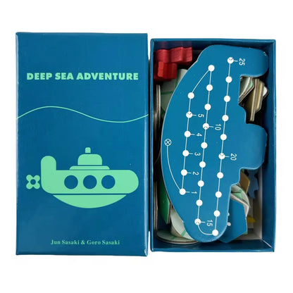 Deep Sea Adventure" Family Gathering Game Card,Fun Card Game,Party Board Games