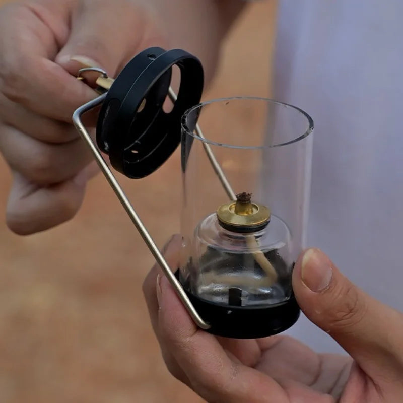 MOUNTAINHIKER GOPEAK Outdoor Candle Light Set Picnic Camping Retro Decorate Ambience Light Creative Desktop Bedside Candle Light