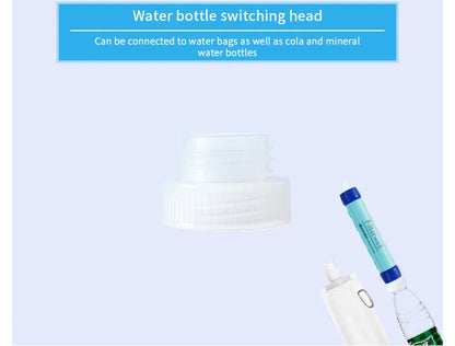 Filterwell 6L Fed Water Filter Straw Water Bag Foldable Outdoor Survival Gear Camping Hiking Travel Supplies