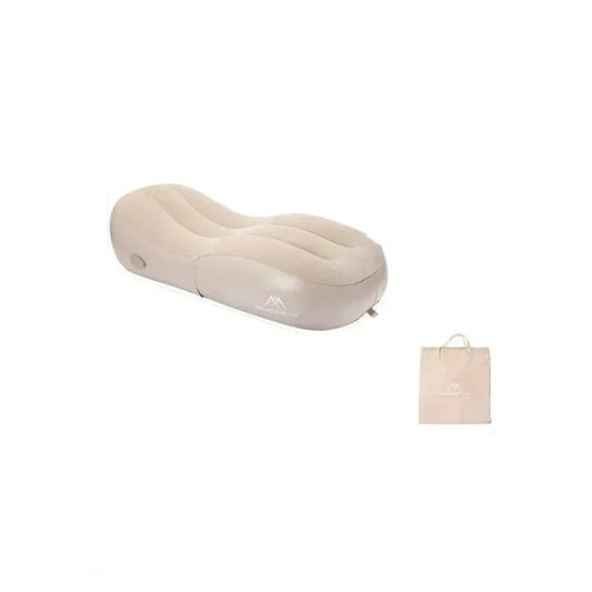 Fast Inflatable Air Sofa Bed Portable Automatic Camping Mattress Khaki-0