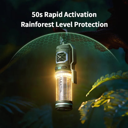 FLEXTAILGEAR TINY REPEL Mosquito Repellent&Lamp Lightweight Outdoor With Rechargeable 4800mAh Battery Camping(No Repellent Pads)