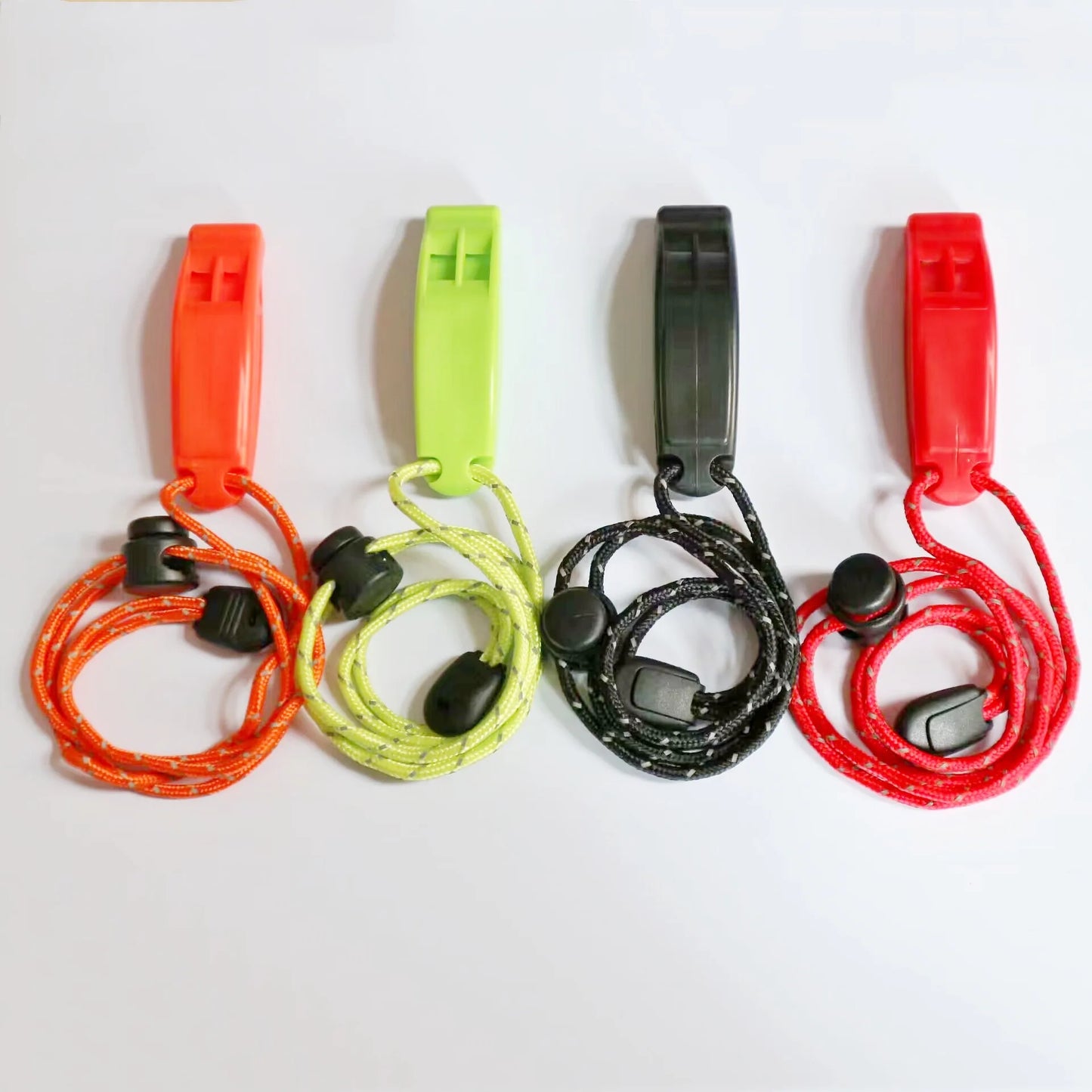 Outdoor Dual Audio Emergency Survival Whistle High Pitched Emergency Whistle for Camping Hiking Climbing EDC Sports Refere