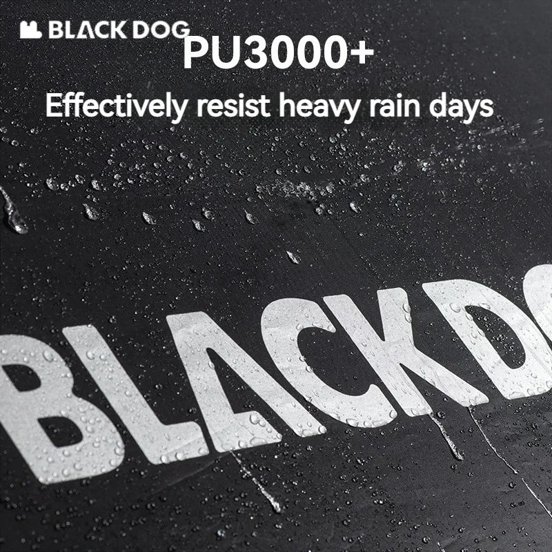 Naturehike Blackdog One-touch Tent Outdoor Automatic Tent Camping Dome Hexagonal Black Coated Quick Open Waterproof Shelter 150D