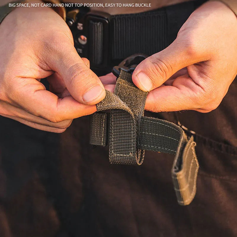 Multi-purpose Nylon Gloves Hook Work Gloves Safety Clip Outdoor Tactical Climbing Rope Camping Hanging Buck Outdoor Camping