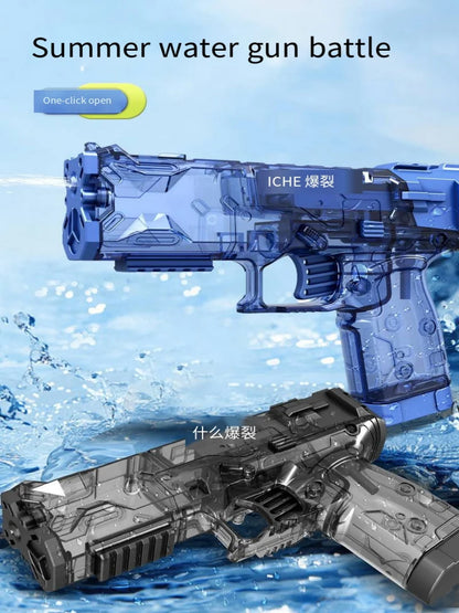 Passion Manual Water Gun Ice Blast Desert Eagle Summer Swimming Battle Toy Continuous Shooting Pool Outdoor Fun for boys