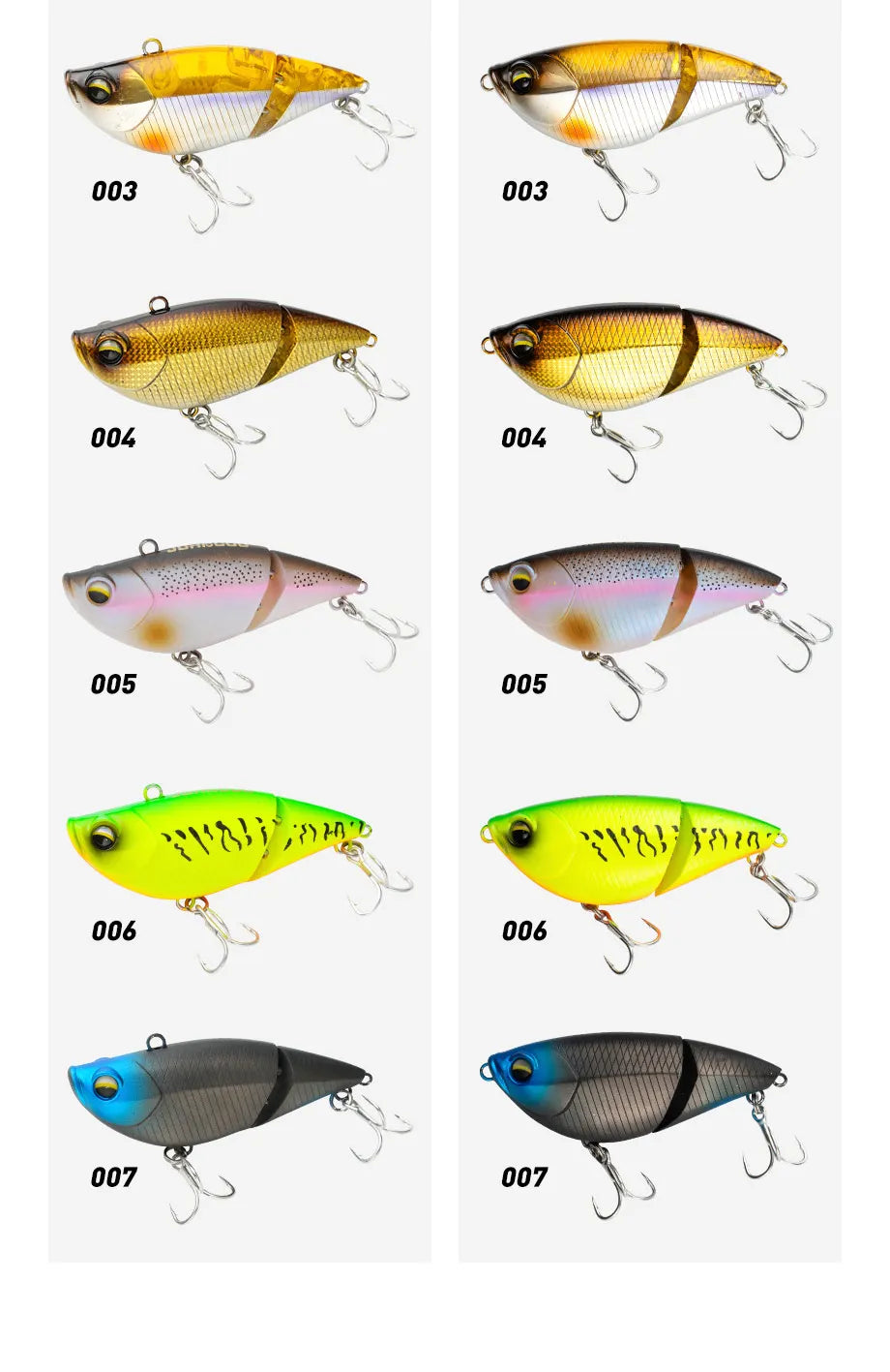 Floating Sinking Baits 2 Sections 8cm Multi Jointed Swimbait VIB Fishing Lures Swimbait for Fishing Pike Bass Fishing Tackle