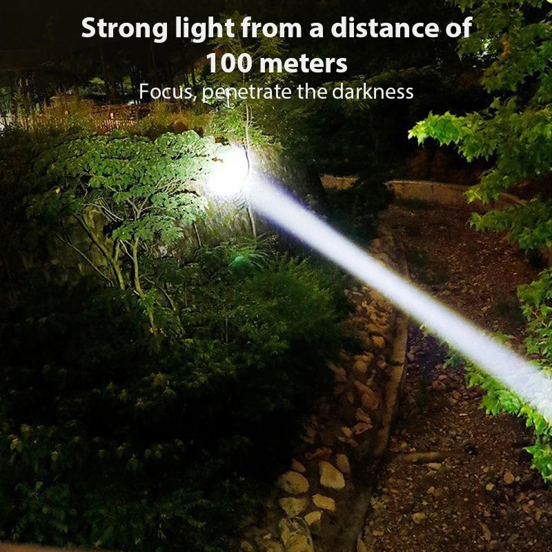 Outdoor Camping Light Ultra Long Endurance Strong Light Stall Portable Solar Lamp Charging Light Camp Light