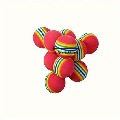 Fun Splash Water Sports Floating Pool Game Toy - Durable EVA Material, Random Color Ball, Perfect for Summer Fun