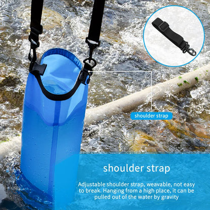 Filterwell 6L Fed Water Filter Straw Water Bag Foldable Outdoor Survival Gear Camping Hiking Travel Supplies