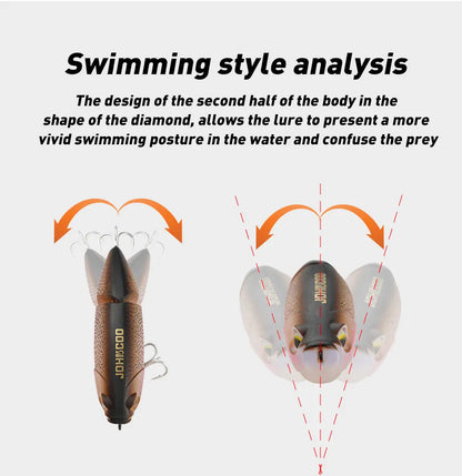 Floating Sinking Baits 2 Sections 8cm Multi Jointed Swimbait VIB Fishing Lures Swimbait for Fishing Pike Bass Fishing Tackle