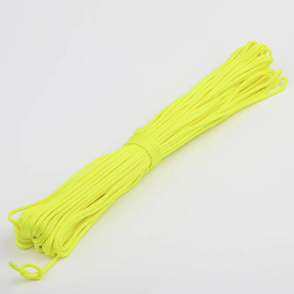9-Core Luminous Paracord Rope 550lb 4mm Nylon Tactical Survival Parachute Rope Glow Dark Outdoor Lanyard Camping Tent Cord