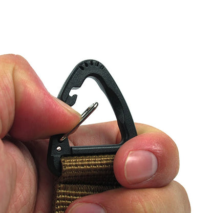 Multi-purpose Nylon Gloves Hook Work Gloves Safety Clip Outdoor Tactical Climbing Rope Camping Hanging Buck Outdoor Camping