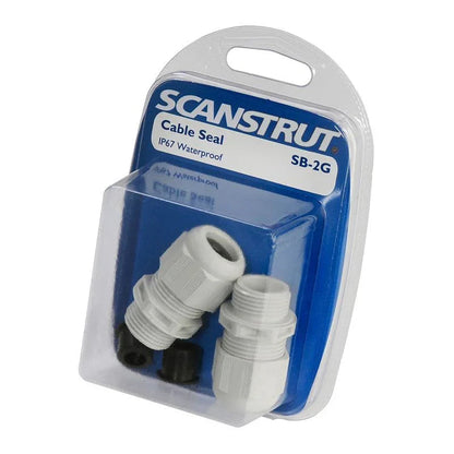 Scanstrut Cable Cable Cable SB | 2G Cable Glands x2 | IP67 Wa | 4Boats