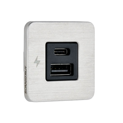 Scanstrut TILE TILE TILE USB | A | C Interior Charging Socket | 4Boats