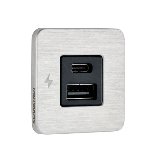 Scanstrut TILE TILE TILE USB | A | C Interior Charging Socket | 4Boats