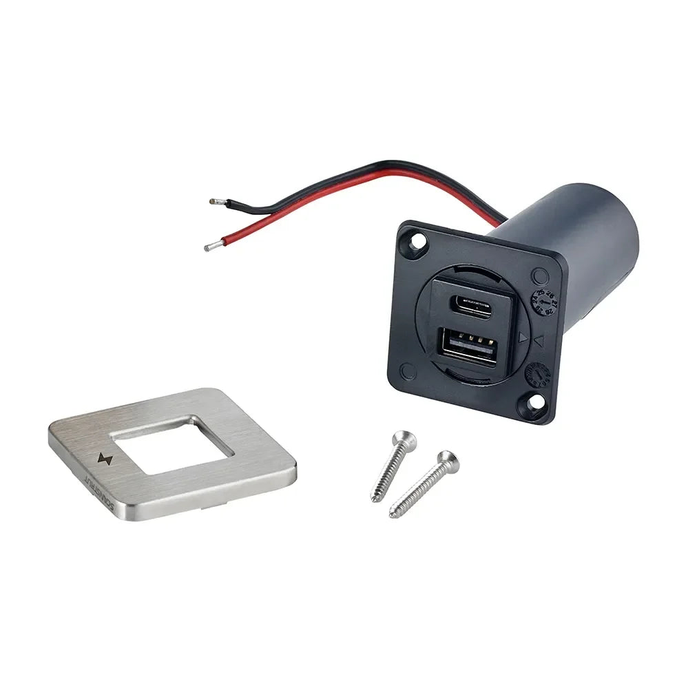 Scanstrut TILE TILE TILE USB | A | C Interior Charging Socket | 4Boats