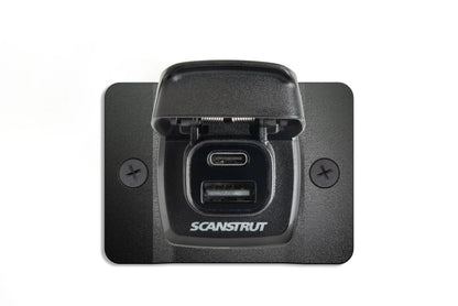 Scanstrut Flip Flip Flip Pro Fast Charge Dual USB Socket (Fro | 4Boats