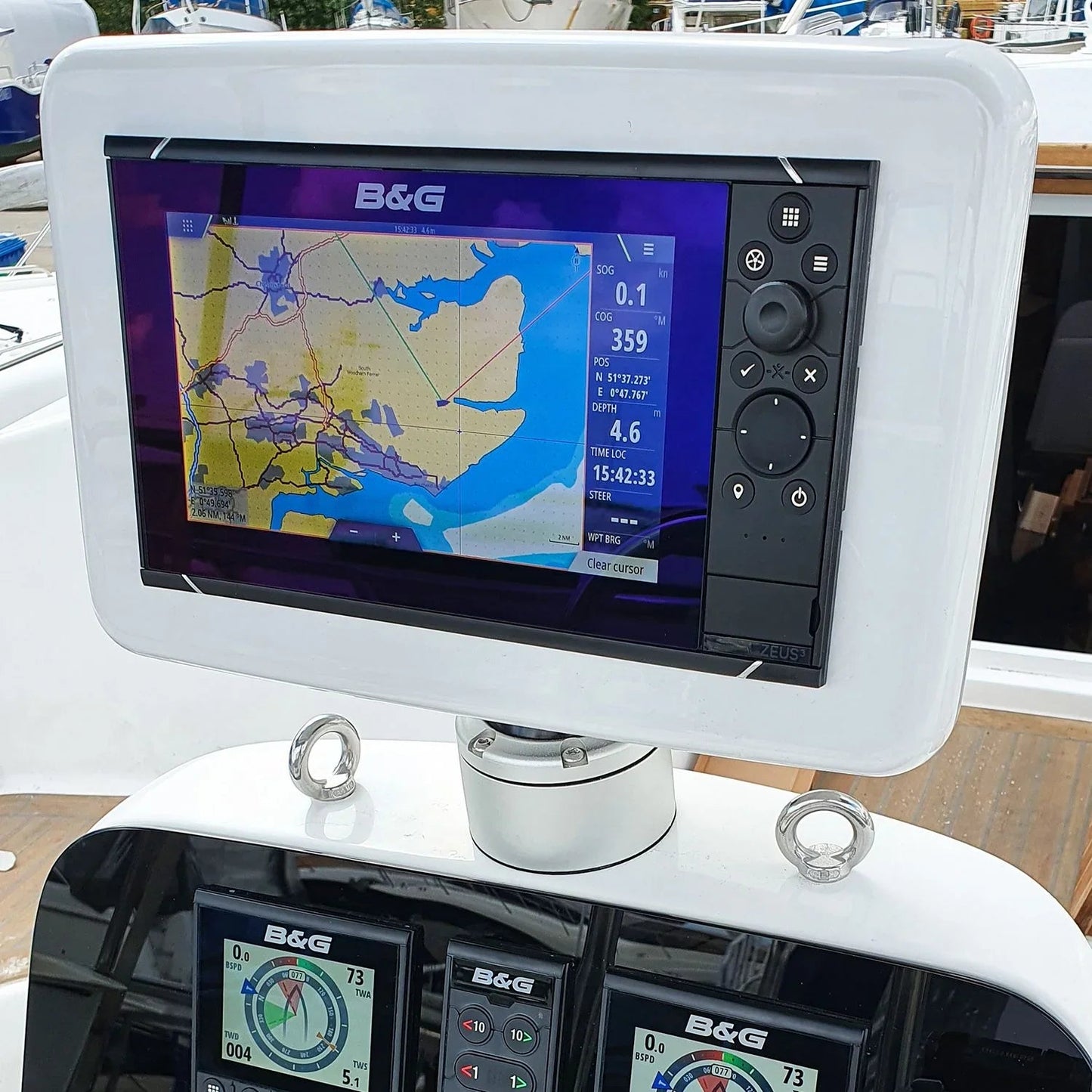 Scanstrut ScanPod ScanPod ScanPod SPD | 9 | W Deck Pod for di | 4Boats