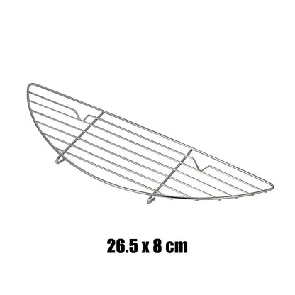 Stainless Steel Camping Net and Steam Rack-2