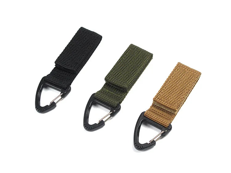 Multi-purpose Nylon Gloves Hook Work Gloves Safety Clip Outdoor Tactical Climbing Rope Camping Hanging Buck Outdoor Camping