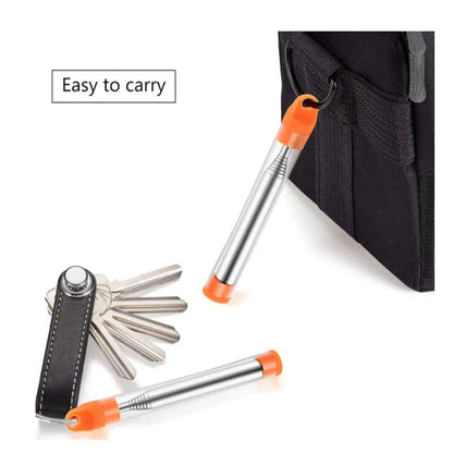 Bushcraft Pocket Bellows Blasting Campfire Blow Fire Tube Outdoor Tool Edc Camping Hiking Equipment Survival Kit Prepper Gear