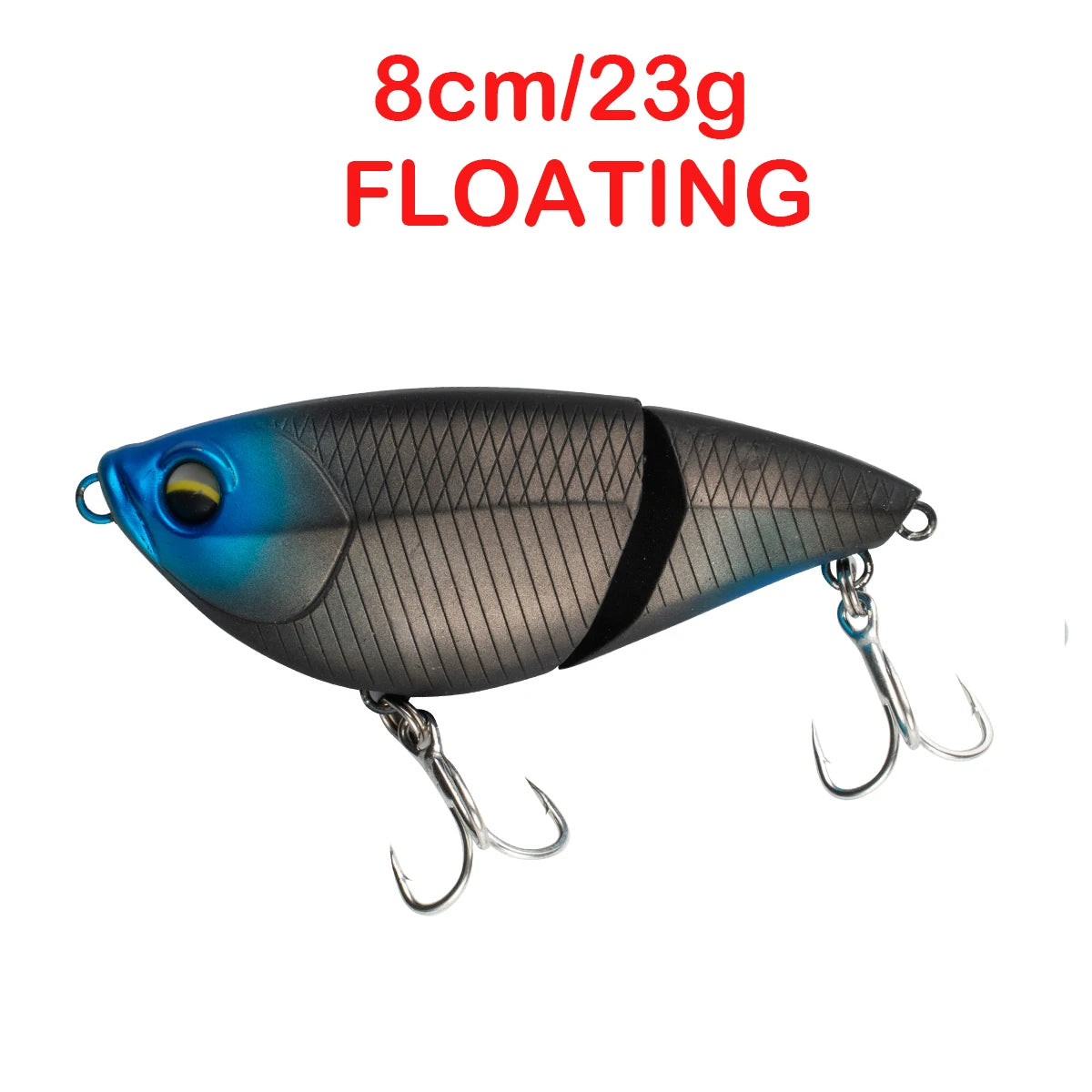 Floating Sinking Baits 2 Sections 8cm Multi Jointed Swimbait VIB Fishing Lures Swimbait for Fishing Pike Bass Fishing Tackle
