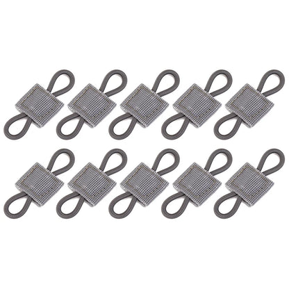 MOLLE Elastic Strap Bag Binding Buckles Outdoor Camping Multitool Retainer For Antenna Stick Pipe Camping Gear
