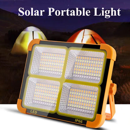 Portable Solar Outdoor Light Rechargeable Emergency LED Lamp with USB Port Sunlight Lantern Parkside Travel Hike Camping Lights