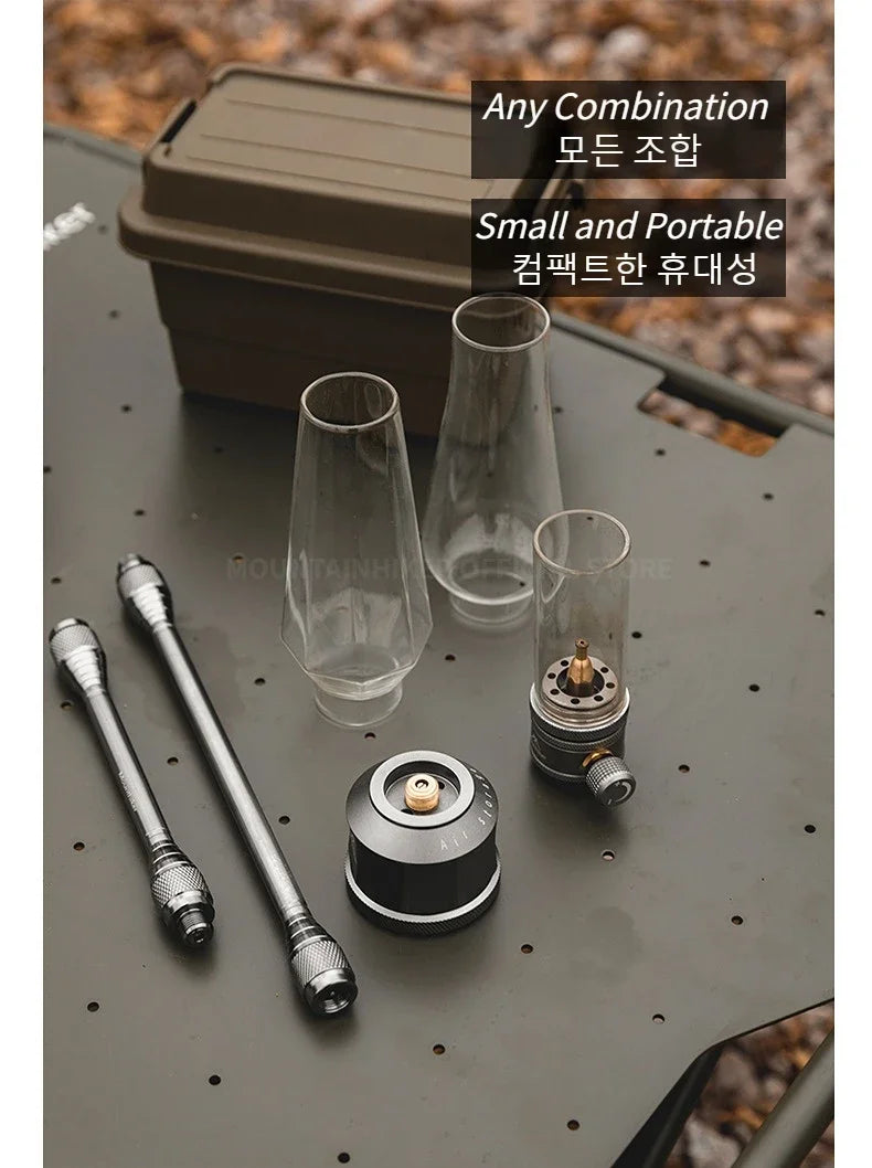 Mounthiker Outdoor Camping Gas Tank Lamp Lightweight Portable Emotional Camping Tourist Lamp Energy-saving Long-lasting Lighting