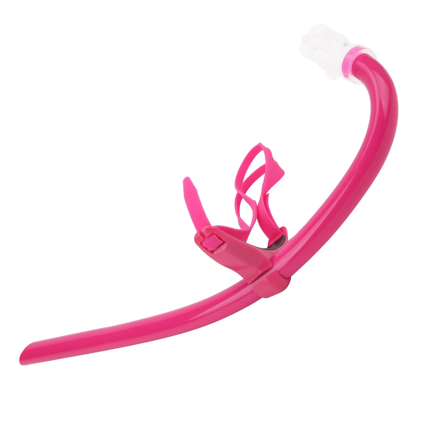 Breath Snorkel Swim Snorkel Swim Training Gear Swimming Front Mounted Snorkel with Silicone Mouthpiece Swim Training Breath Gear