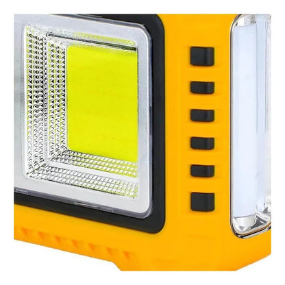 800LM Camping Lantern Handy 2400mA Solar Lights,XPE COB LED Flashlight for Power Outages, Rechargeable Tent Lights for Hurricane