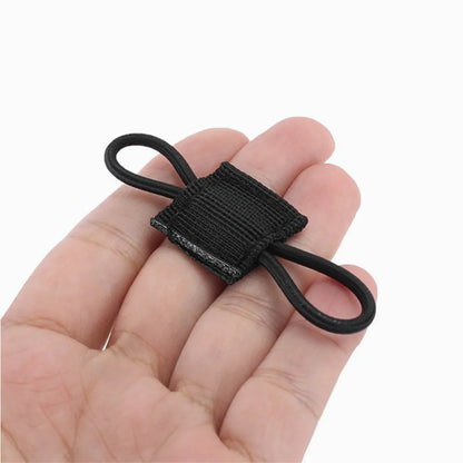 MOLLE Elastic Strap Bag Binding Buckles Outdoor Camping Multitool Retainer For Antenna Stick Pipe Camping Gear