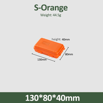 S/L/XL Size Outdoor Plastic Waterproof Sealed Survival Box Container Camping Outdoor Travel Storage Box Fishing Tackle Bag