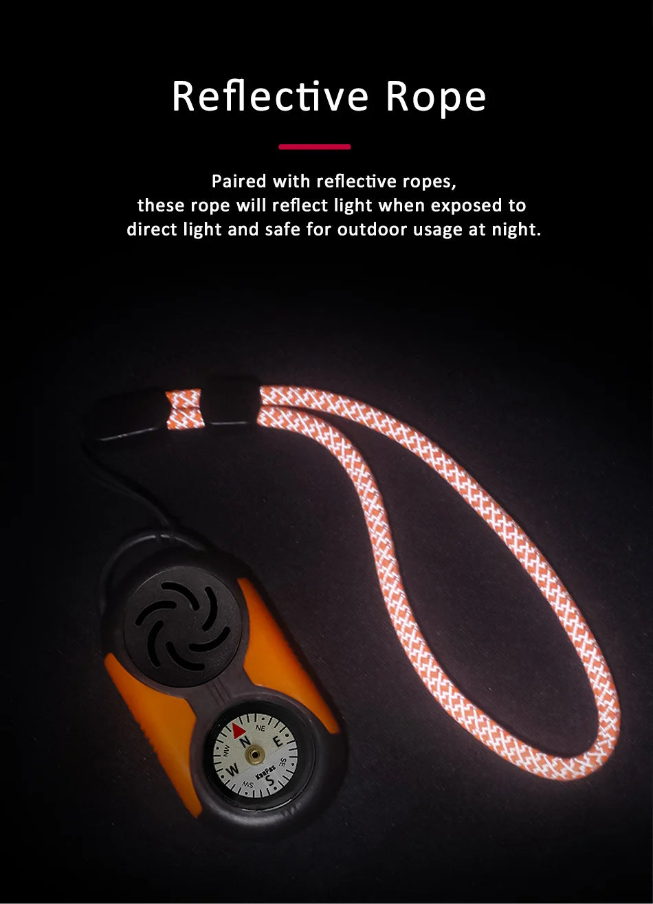 KANPAS Thermometer Compass Kit /Quality Thermohygrometer Kit / for Outdoor, Camping,Hiking,Trekking,hunting,LiveSaving,Survival