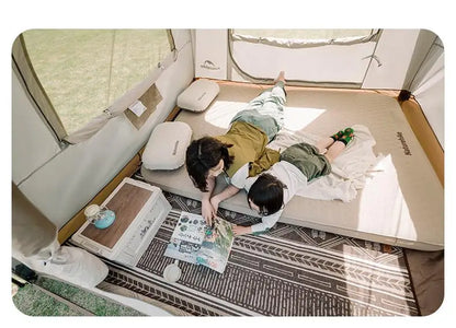 Naturehike Cloud World Awning 4 Persons Tarp Shelter Canopy 10㎡ Camping Large Shade Titanium Vinyl Black UPF50+ Waterproof Tent