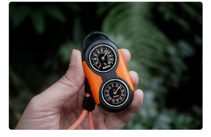 KANPAS Thermometer Compass Kit /Quality Thermohygrometer Kit / for Outdoor, Camping,Hiking,Trekking,hunting,LiveSaving,Survival