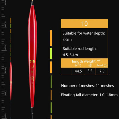 New Fishing Float Wood Balsa Flotteur Peche Crucian Carp Tilapia Floating Bobbers Wooden Float Fishing Accessories Tackle