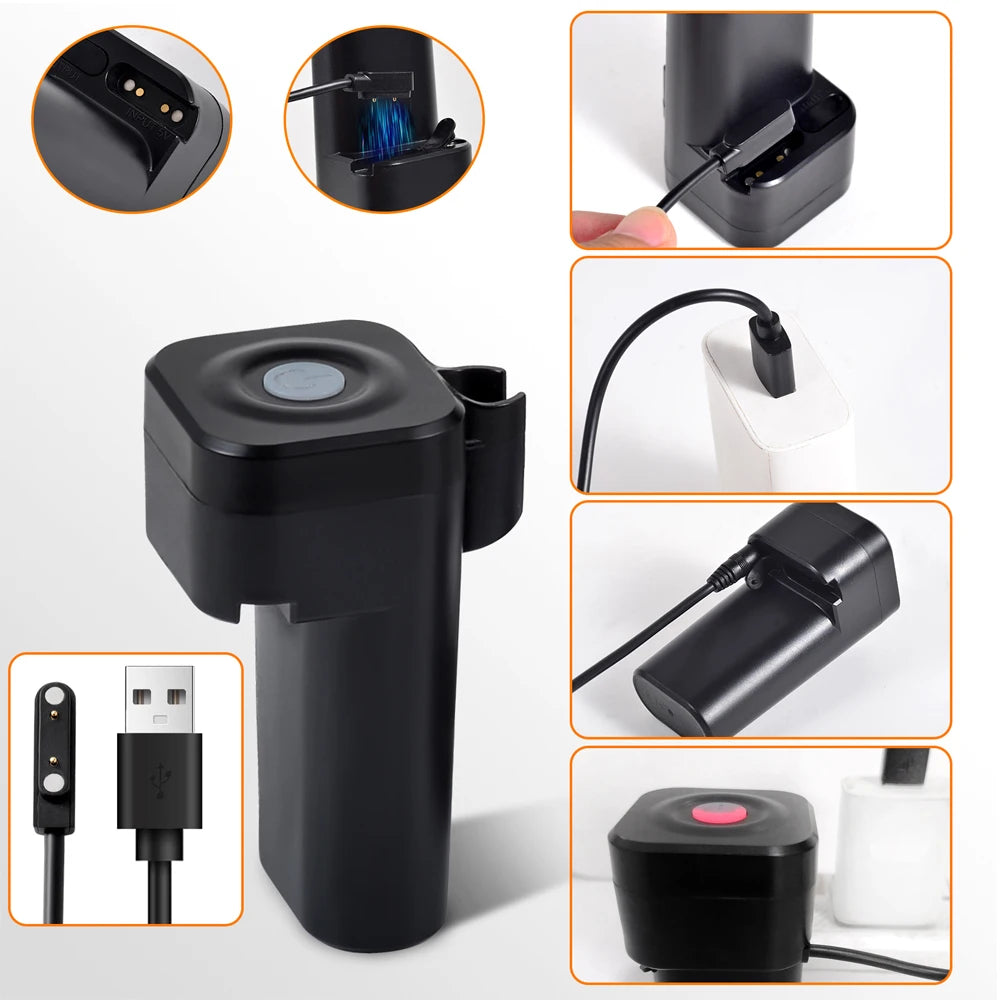 Portable Camping Shower with 20L Solar Heating Bag Rechargeable Electric Pump For Watering Flowers Hiking Beach Dog Washing