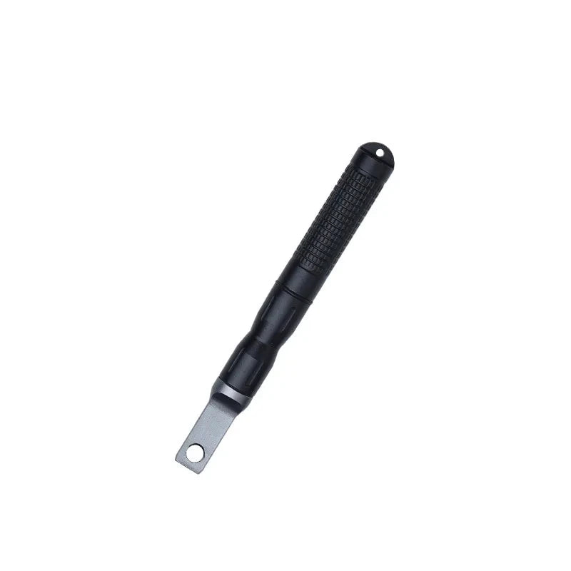 New Wilderness Survival Portable Flint Kit - Magnesium Fire Starter Stick with Wooden Handle for Camping Outdoor Equipment Tool