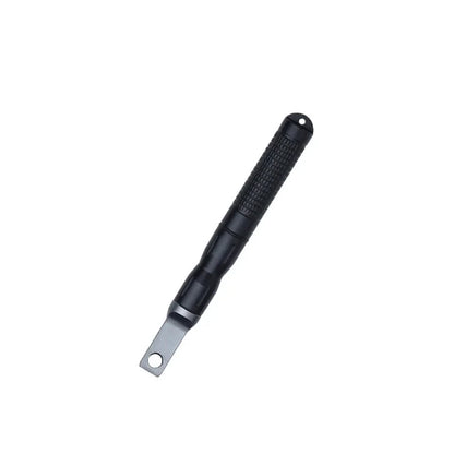 New Wilderness Survival Portable Flint Kit - Magnesium Fire Starter Stick with Wooden Handle for Camping Outdoor Equipment Tool