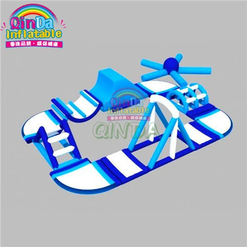 Water Obstacle Course Water Games For Adults Inflatable Water Park Equipment