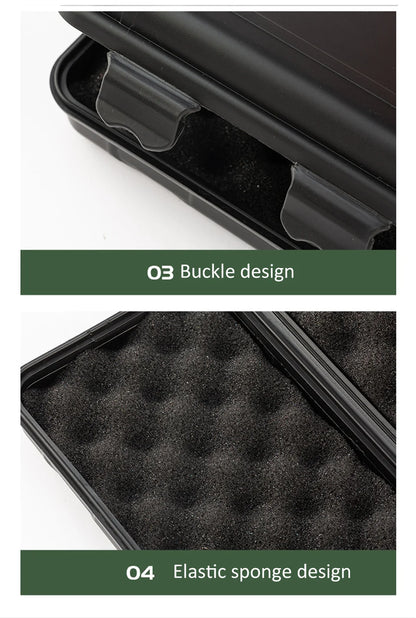 S/L/XL Size Outdoor Plastic Waterproof Sealed Survival Box Container Camping Outdoor Travel Storage Box Fishing Tackle Bag