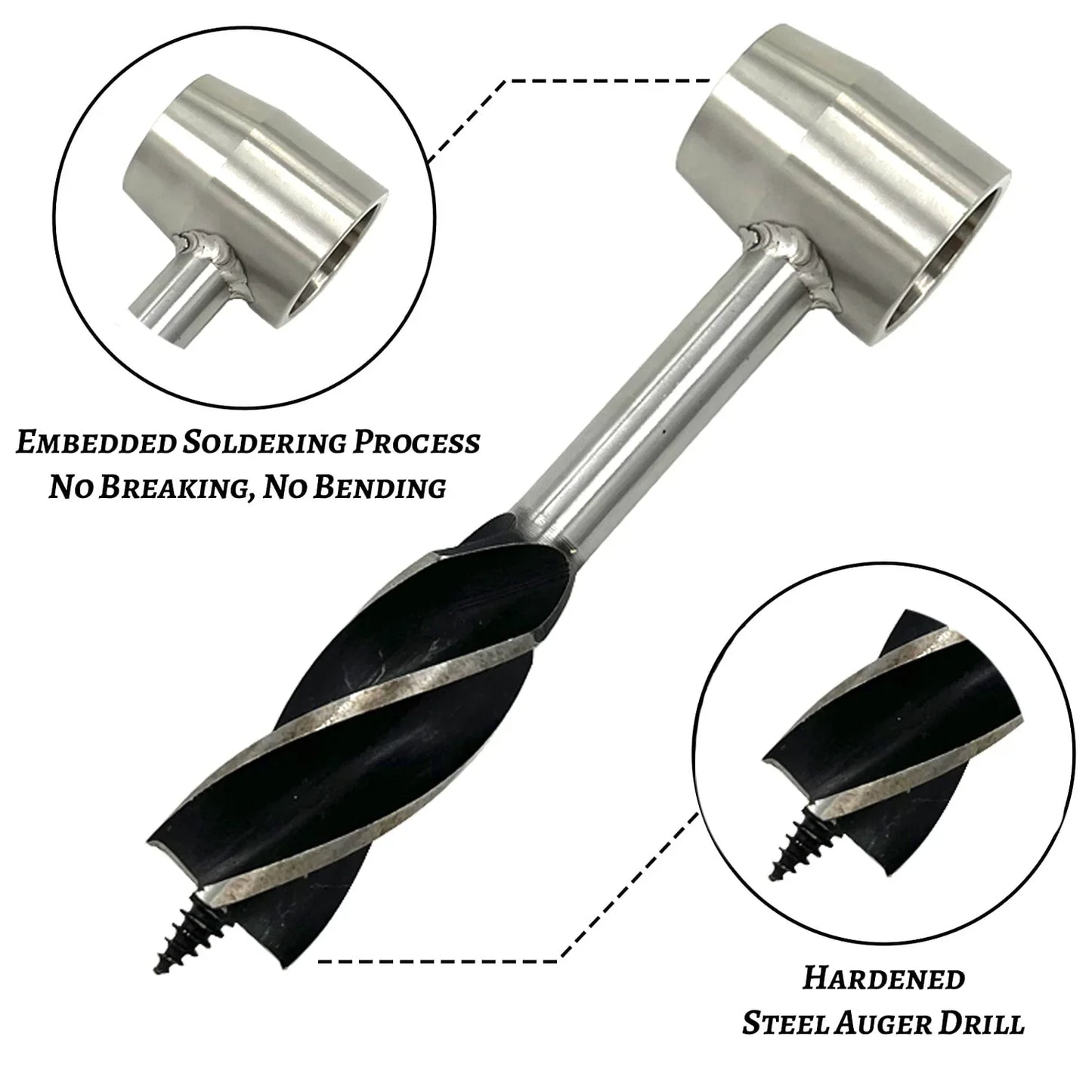 Auger Wrench Outdoor Survival Hand Drill Survival Gear Tool Sports Jungle Crafts Camping Bushcraft Accessories