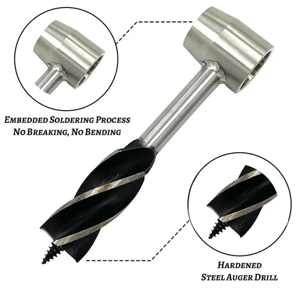 Auger Wrench Outdoor Survival Hand Drill Survival Gear Tool Sports Jungle Crafts Camping Bushcraft Accessories