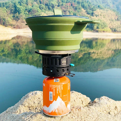 Foldable Portable Camping Kettle-1