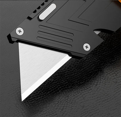 WYNNS Heavy Duty Box Cutter Folding Utility Knife Quick Change Blades SK5 Blades Cutting Tool Cutter for Cartons Cardboard Box